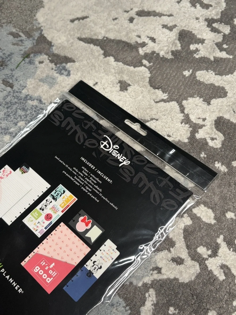 ❤️$10 NWT Happy Planner X Disney Minnie Mouse Planner Accessories Set